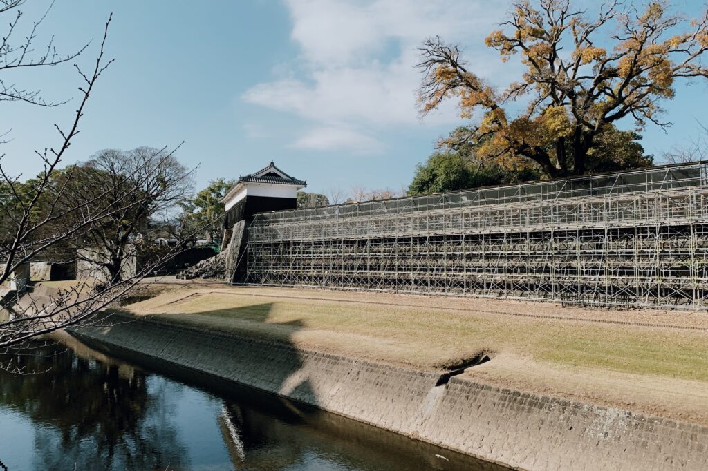 2019年的熊本城長塀